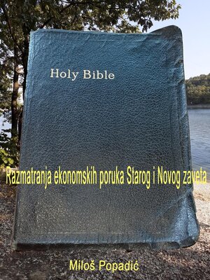 cover image of Razmatranja ekonomskih poruka Starog i Novog zaveta